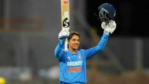 Smriti Mandhana Makes History: First Indian Woman to Score Centuries in All Cricket Formats
OR
Mandhana's Milestone: First Indian Woman Cricketer to Achieve Century in All Three Formats Against England