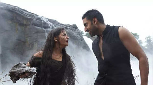 A poster of the movie Raavan