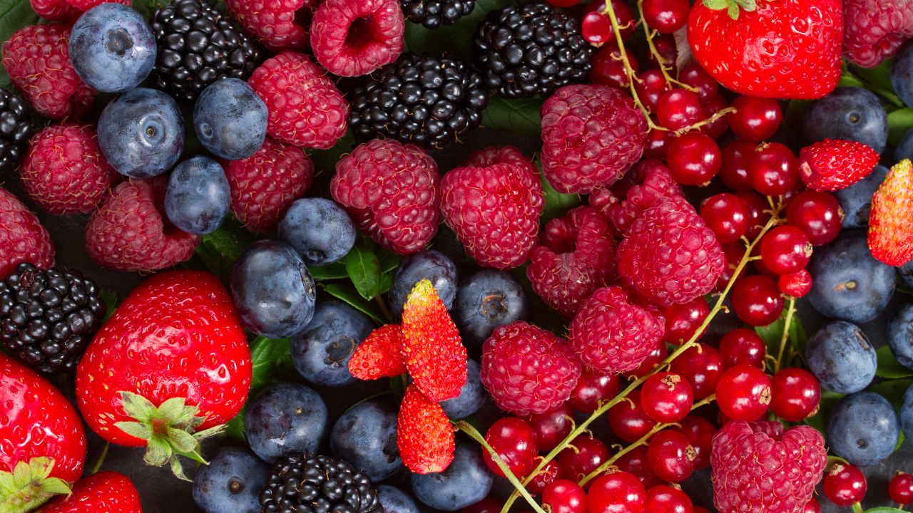 Berries: A delicious and healthy choice.